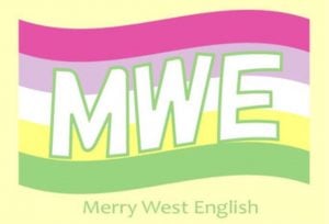 Merry West English logo