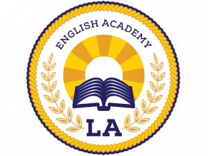 エルエー英語学院 logo
